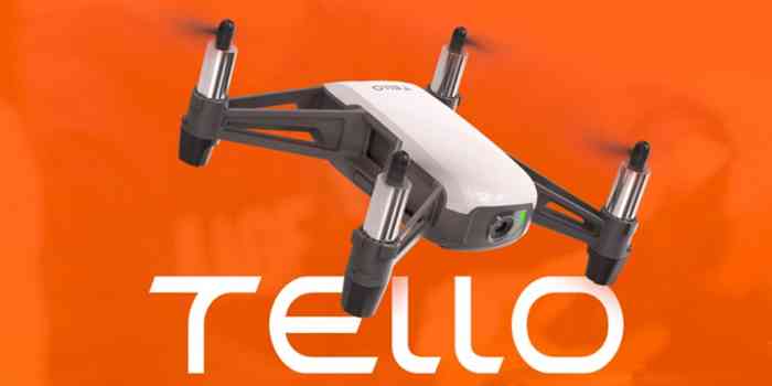 DJI TELLO QUADCOPTER DRONE WITH HD CAMERA